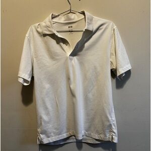 Small White Uniqlo Polo